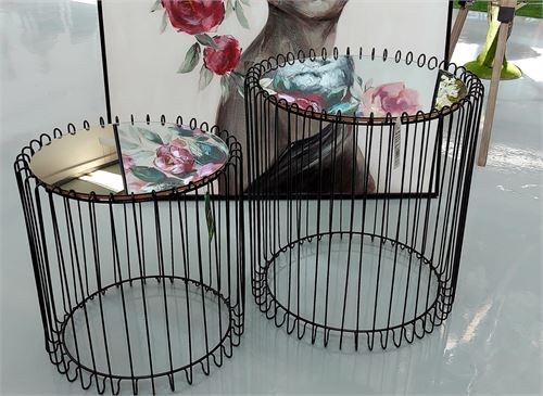 54709 C/2 MESAS METAL (46X50-38X40)