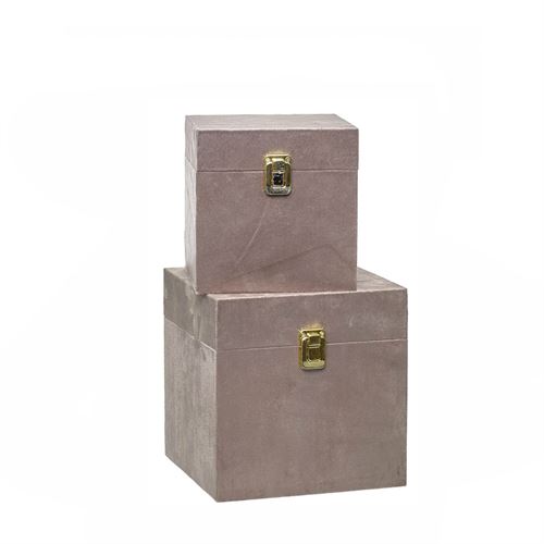 84267 CAIXA DECORATIVA 20X20X20CM SET2