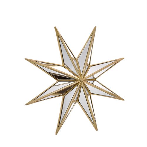 86201 ESTRELA C/ESPELHO POLIRESINA 34,5X34,5X5CM