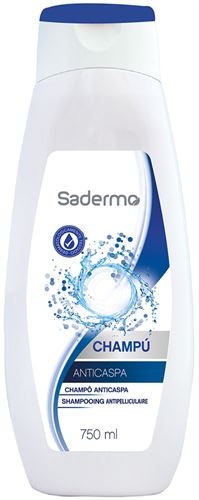 SADERMO SHAMPOO ANTICASPA 750ML