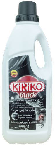 KIRIKO DET.LIQ.P/ROUPA NEGRA 1.5LT