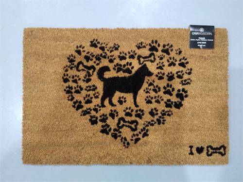 135002 TAPETE FIBRA 60X40CM