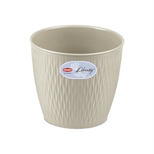 98387308 VASO LIBERTY BEGE Ø30X27 CM