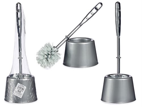 83210 PIACA PLASTICO COM ESCOVA PRATEADA