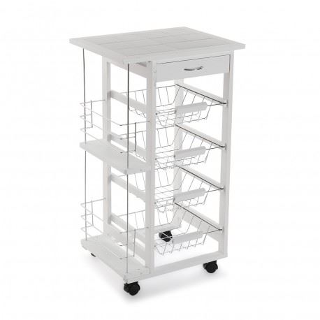 21810045 CARRINHO DE COZINHA MDF 47X37X84CM