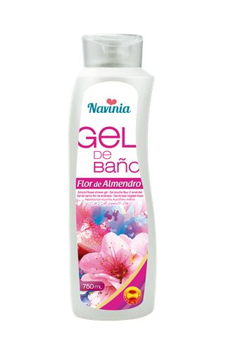 NAVINIA GEL BANHO FLOR DE AMENDOA 750ML