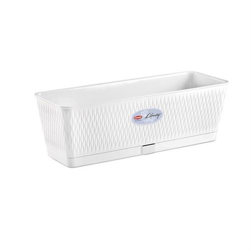 98387507 FLOREIRA LIBERTY BRANCA 50X18X16 CM