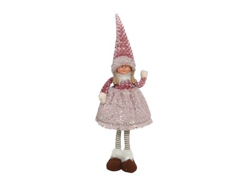 MENINA ROSA 56X16X10CM