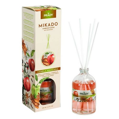 97491 MIKADO AMBIENTADOR MANZANA _amp_ CANELA 100ML