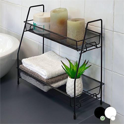 801755 CESTO METAL DUPLO 31X17X33CM