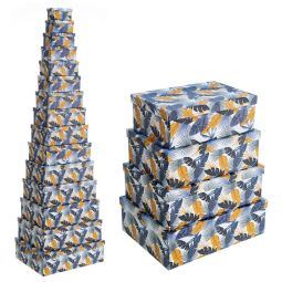 136760 CAIXA MUSTARD PALM CRT 52X41X16