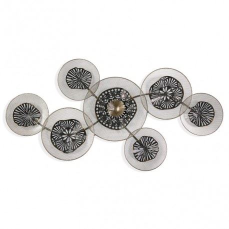 21820002 DECORAÇAO PAREDE METAL 91X47CM