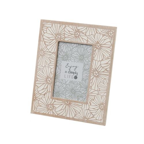 801215 PORTA FOTOS 10X15CM MDF/VIDRO