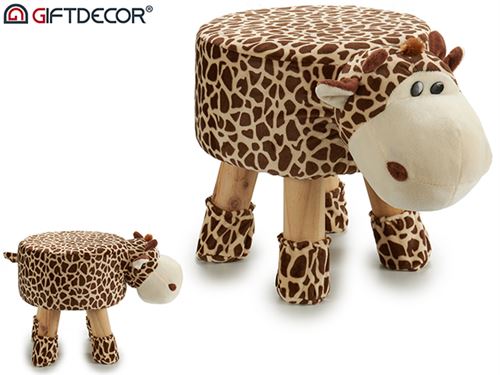 56672 PUFF INFANTIL GIRAFA