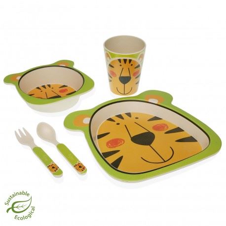 21740027 SERVIÇO INFANTIL TIGRE SET5