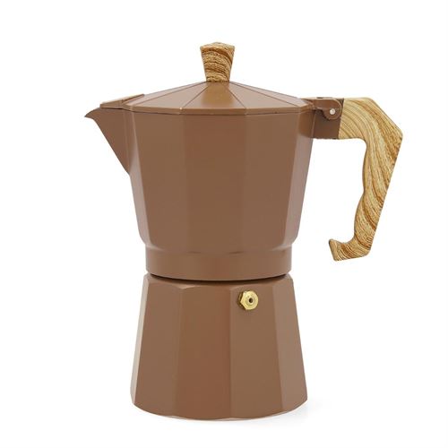 7579004 CAFETEIRA ALUMINIO FUNDIDO 9 DOSES