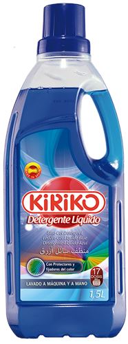 KIRIKO DET.LIQ.GEL COR AZUL 1.5LT