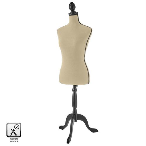 801681 MANEQUIM LINHO/PINHO BEJE