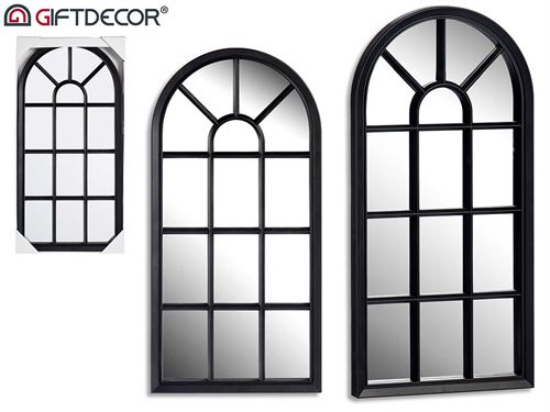 91973 ESPELHO JANELA PRETO 70,50CM