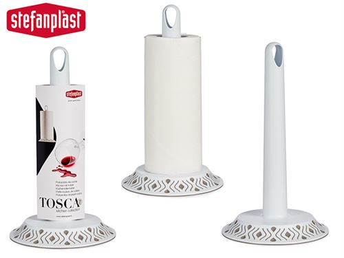 74614 PORTA ROLOS PLASTICO BEJE