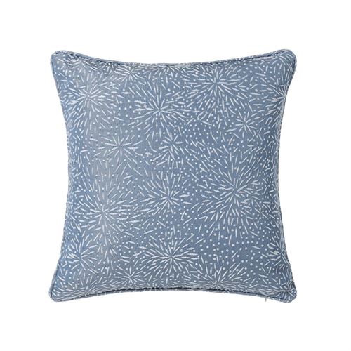 136201 ALMOFADA JACQUARD LOVING 20 AZUL 45X45CM