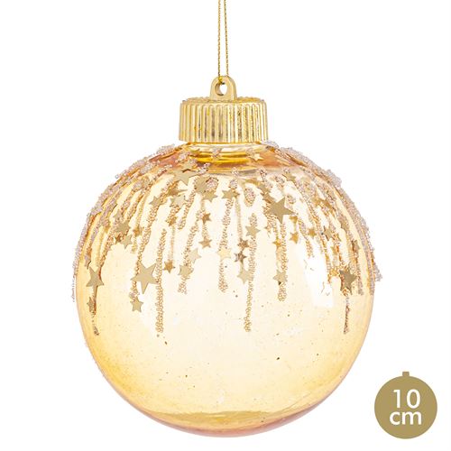 119170 BOLA NATAL OURO 10CM