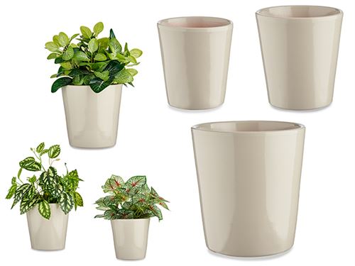 34909 C/3 VASOS CERAMICA