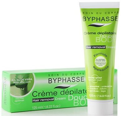 BYPHASSE CREME DEPILATORIO ALOE 125ML
