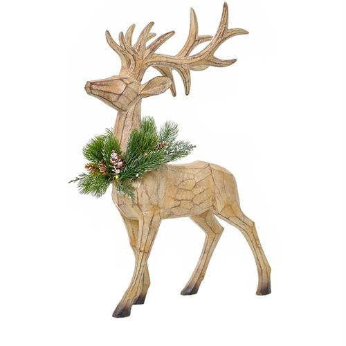 80964 VEADO POLIRESINA LEDS  C 36,30 L 17,50 A 53,50