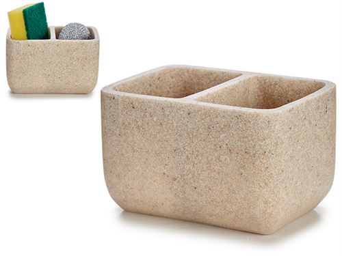 17771 SUPORTE P/ESPONJA EFEITO PEDRA