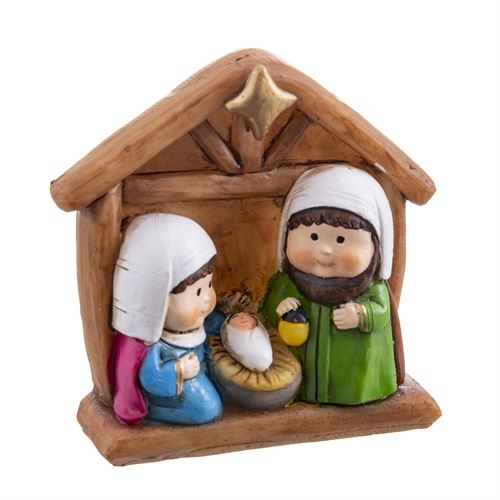 118026 PRESEPIO POLIRESINA 7,5X2,5X7,8CM