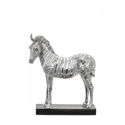77886 ESCULTURA RESINA ZEBRA   L 24,50 A 34,00