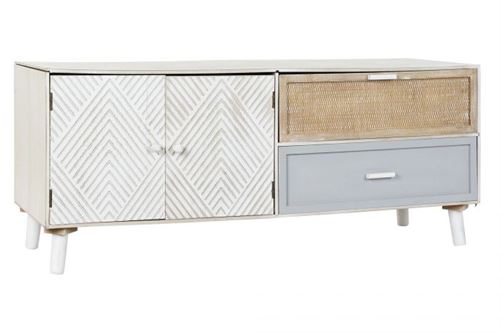 MB-180729 MÓVEL TV MADEIRA 120X40X50 NATURAL