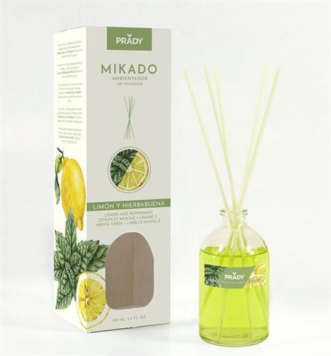 87812 MIKADO AMBIENTADOR LIMON Y HIERBABUENA 100ML