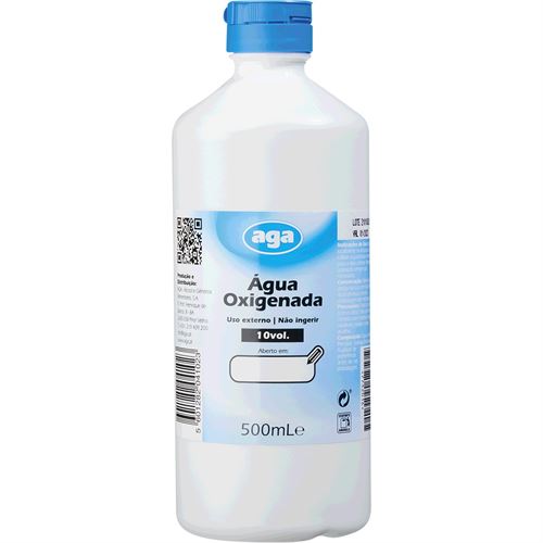 AGA AGUA OXIGENADA 500ML