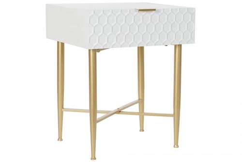 MB-182990 MESA CABECEIRA MTL MDF 51X40X61