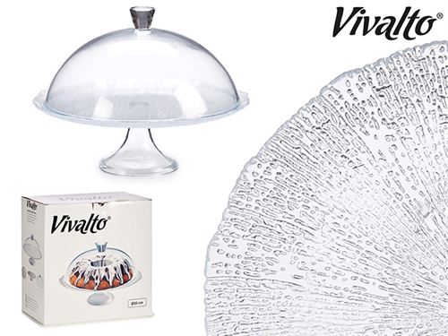 84750 PRATO BOLO C/TAMPA PE 33CM