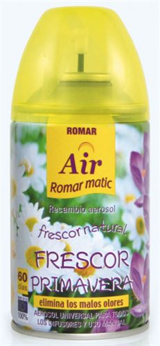 3674 ROMAR AMB.REC.AUT.FRESCOR PRIMAVERA 250ML