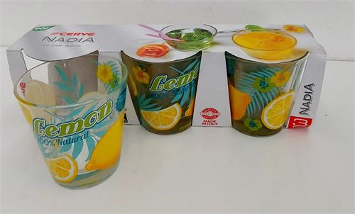 86174 C/3 COPOS VIDRO 250CC