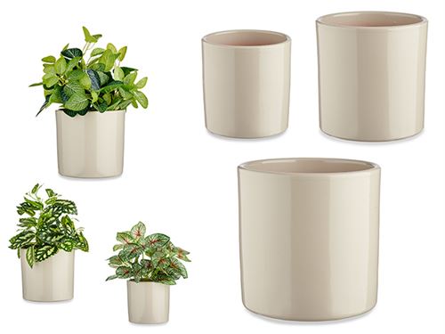 34904 C/3 VASOS CERAMICA