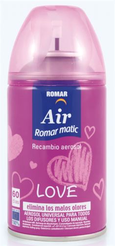 5693 ROMAR AMB.REC.AUT. LOVE  250ML