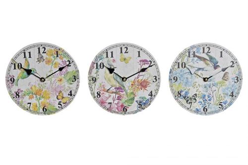 RELOGIO PAREDE MDF 20X2X20