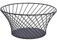 170452810 FRUTEIRO METAL 26X12CM.NEGRO