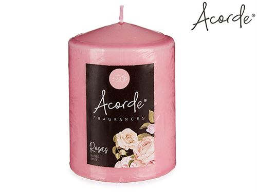86227 VELA AROMÁTICA ROSA 50H