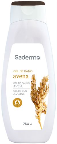 SADERMO GEL BANHO AVEIA 750ML