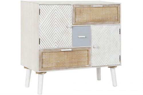 MB-180730 APARADOR MDF 70X30X67 NAT MARROM CLARO