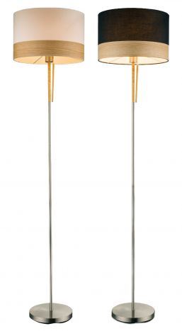 LA-182419 CANDEEIRO DE PÉ POLIÉSTER METAL 38X38X150 2 MOD.