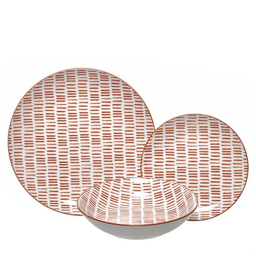 24263 SERVIÇO 18PÇS CERAMICA