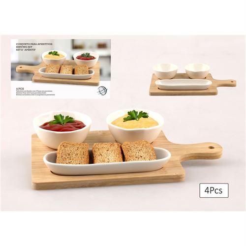 1334SJ5866 CJ. APERITIVOS 4 PÇS