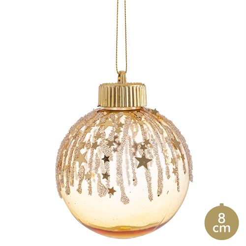 119171 BOLA NATAL DECORATIVA 8CM